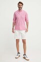Tommy Hilfiger koszula MW0MW29968 różowy SS24