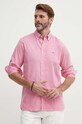 Košile Tommy Hilfiger růžová MW0MW29968