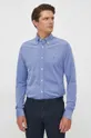 μπλε Βαμβακερό πουκάμισο Tommy Hilfiger