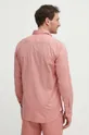 roza Pamučna košulja Tommy Hilfiger