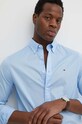 Bavlnená košeľa Tommy Hilfiger MW0MW30934 modrá