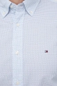 Tommy Hilfiger camicia in cotone blu