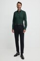 Calvin Klein koszula K10K108229 zielony SS25