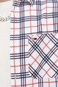 Βαμβακερό πουκάμισο Tommy Jeans DM0DM16608 λευκό AW23