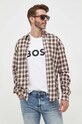 Odzież BOSS koszula 50497095 beżowy