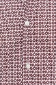 HUGO camicia in cotone 50495068 granata AW23