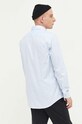 Odzież HUGO koszula bawełniana 50495092 niebieski