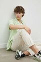 Samsoe Samsoe linen shirt Avan M22200101 green