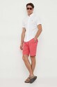 Odzież Polo Ralph Lauren koszula bawełniana 710914495 biały