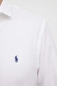 Бавовняна сорочка Polo Ralph Lauren 712873368 білий AW23