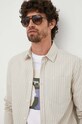 Pepe Jeans camasa din bumbac Chester PM308011.804 bej