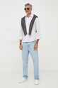 Pepe Jeans camasa din bumbac Curtis PM308022.324 alb AW23