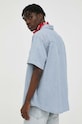 Îmbrăcăminte Levi's camasa din bumbac A5722.0002 albastru
