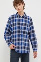 Levi's koszula bawełniana wzorzyste granatowy 19587.0256