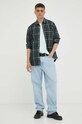 Levi's koszula bawełniana 85746.0132 zielony AW23