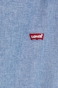 Bavlnená košeľa Levi's 86625.0017 modrá SS24
