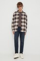 Βαμβακερό πουκάμισο Levi's 19573.0194 μπεζ AW23