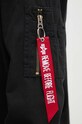 Бавовняна сорочка Alpha Industries 138422.142 чорний