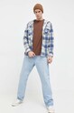 Quiksilver koszula EQYFT04810 niebieski AW23