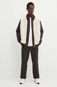 Bavlněná košile Dickies DK0A4Y27C401 hnědá AW24