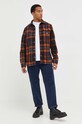 Dickies koszula bawełniana DK0A4XGUD711 brązowy AW23