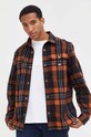 Dickies koszula bawełniana brązowy DK0A4XGUD711