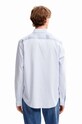 Pamučna košulja Desigual 23WMCW35 MAN WOVEN SHIRT LONG SLEEVE 23WMCW35 plava AW23