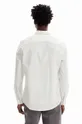 Хлопковая рубашка Desigual белый