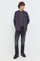 G-Star Raw camicia in cotone violetto