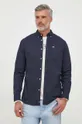 σκούρο μπλε Βαμβακερό πουκάμισο Pepe Jeans Fabio Ανδρικά
