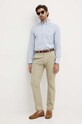 Gant camasa din bumbac 3000100 albastru AW24