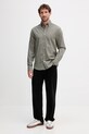 Gant koszula bawełniana 3000100 zielony AW25