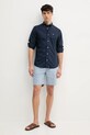 Gant camasa din bumbac 3000102 bleumarin SS25