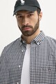 Gant camasa din bumbac negru 3000120