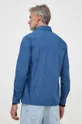 голубой Хлопковая рубашка Sisley