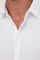Bombažna srajca Sisley bela