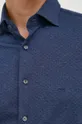 Bombažna srajca Michael Kors mornarsko modra