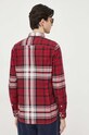 Ρούχα Βαμβακερό πουκάμισο Tommy Hilfiger MW0MW32893 μπορντό
