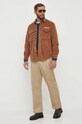 Вельветова сорочка Tommy Hilfiger MW0MW32903 коричневий AW23