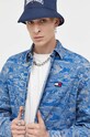 Джинсова сорочка Tommy Jeans блакитний DM0DM17247