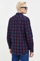 Odzież Tommy Jeans koszula bawełniana DM0DM17253 granatowy