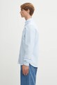 Lacoste koszula bawełniana CH1911 niebieski SS24