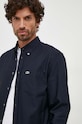 Lacoste camicia in cotone CH1911 blu navy