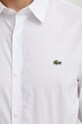 Lacoste camasa din bumbac CH5620 alb