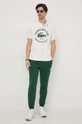 Lacoste polo DH1093 beżowy AW23