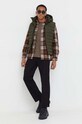 Superdry koszula M4010720A.9YZ brązowy AW23