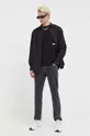 Karl Lagerfeld Jeans koszula bawełniana czarny