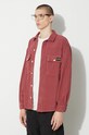 Manšestrová košile Stan Ray CPO SHIRT burgundské AW2311142