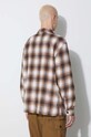 Одежда Рубашка Taikan Heavyweight Plaid Shirt TW0003.BRN коричневый