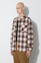 Taikan cămașă Heavyweight Plaid Shirt maro TW0003.BRN
